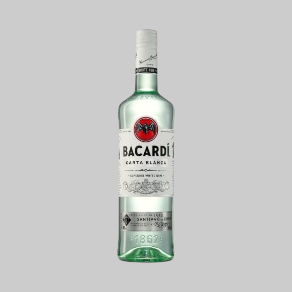 Bacardi Carta Blanca White Rum 750ml 40.0% | Time2Drink